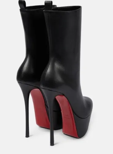 Stiefel Dolly Boots Alta 160 aus Leder in Schwarz - Christian Louboutin | Mytheresa