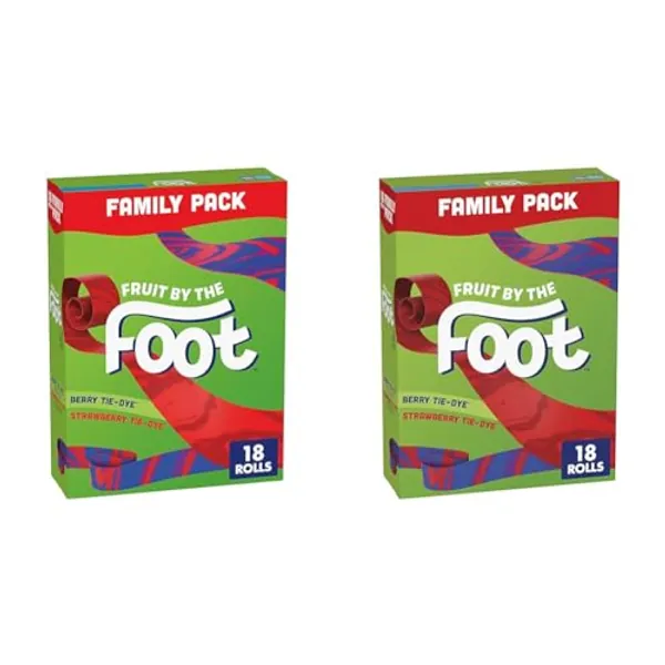 Fruit by the Foot, Fruit Snacks, Berry and Strawberry, 13.5 oz (Pack of 2) - 13.5 Ounce (Pack of 2)