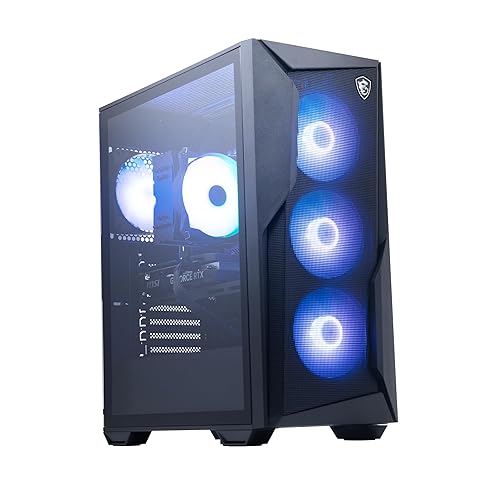 MSI Codex Z2 Gaming Desktop: AMD R7-8700F, GeForce RTX 4070, 32GB DDR5, 2TB m.2 NVMe SSD, USB Type-C, VR-Ready, Windows 11 Home : A8NUE-274US - R7-8700F - RTX 4070 - 2024