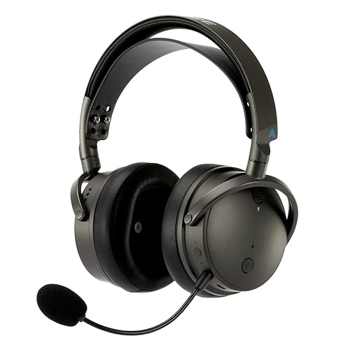Audeze Maxwell Wireless Gaming Headset for PlayStation, Mac, PC, and Switch - Maxwell - Dark Gray
