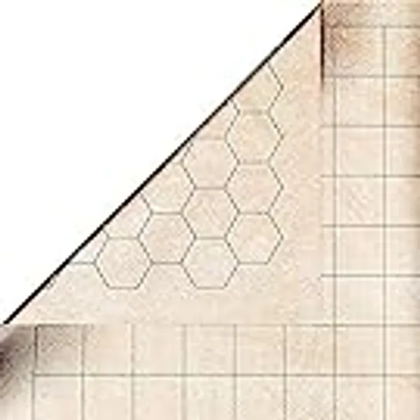 Chessex Role Playing Play Mat: MEGAMAT Double-Sided Reversible Mat for RPGs and Miniature Figure Games - 34 1/2in x 48in
