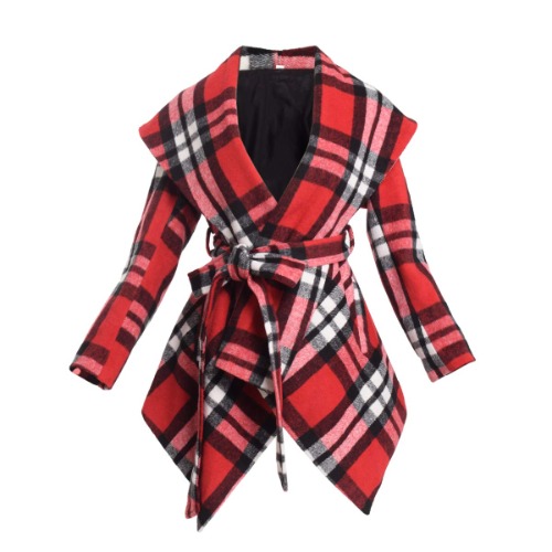 Coat Asymmetric Hem