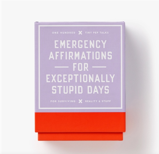 Emergency Affirmations - Exceptionally Stupid Days Card Deck | Default Title