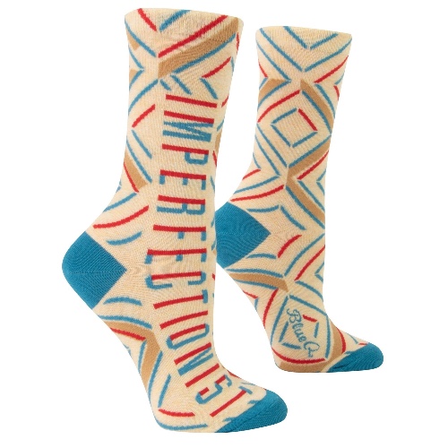 Imperfectionist Women's Crew Socks | BlueQ at GetBullish | Default Title