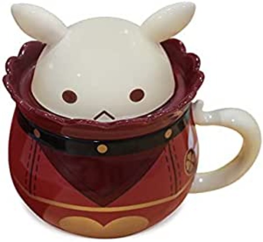 Genshin Merch impact Klee Mug Cup Bouncing Bomb Mug Licensed Official miHoYo Merch Coffee Mug Gift Cosplay Collectable Gifts Birthday Christmas gift
