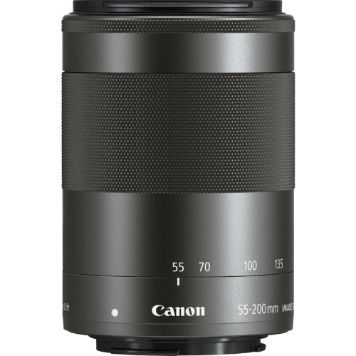 Canon EF-M 55-200mm f/4.5-6.3 IS STM Lens &ndash; Graphite