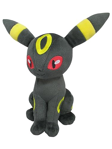 Sanei PP122 Pokemon All Star Collection Umbreon Plush, Brown/a