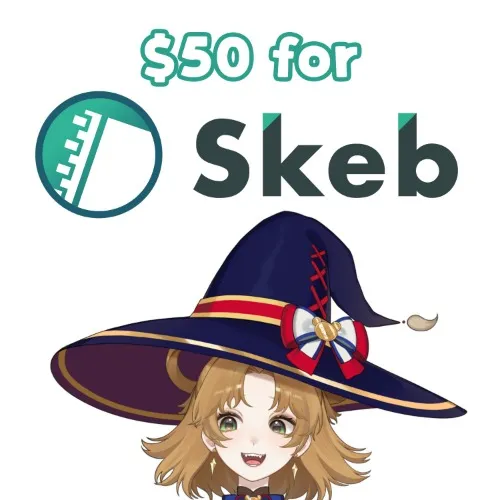 $50 for Skeb/Art!