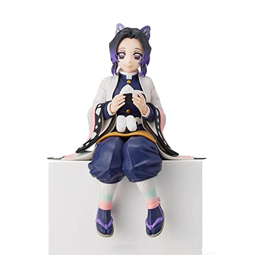 FOUONTOS Shinobu Kocho Ghost Slayer Figure Eat Rice Balls Series Action Figure Toys Collection Desk Decor Collection Toy (Onigiri Butterfly Ninja) - Butterfly Ninja