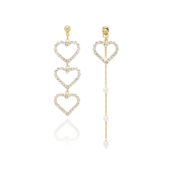 [TWICE DAHYUN] FALLING IN LOVE Earrings | Gold / Default(pin)