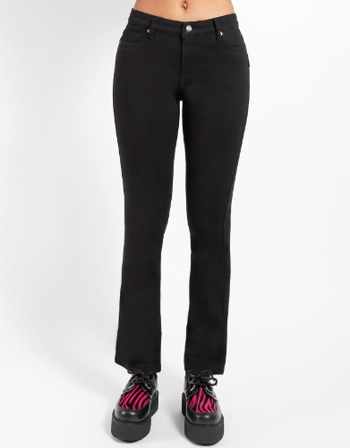 TRASH & VAUDEVILLE DREAM BOOTCUT JEAN | 28 / BLACK