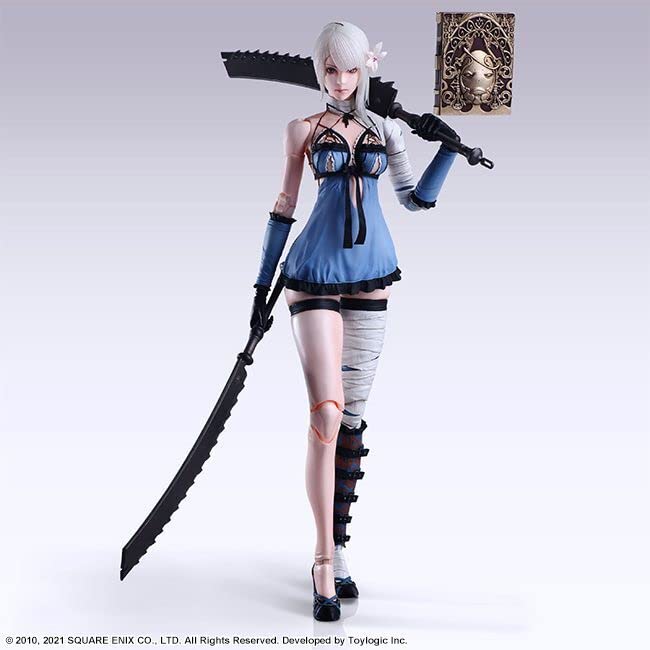 Square Enix NieR Replicant ver. 1.22474487139: Kainé Play Arts Kai Action Figure