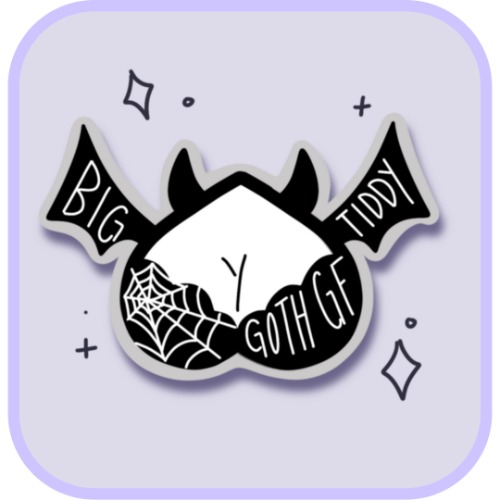 Throne Nova Starlust Big Titty Goth Gf Sticker