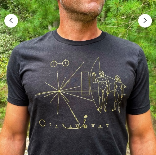 NASA Voyager Pioneer T-Shirt