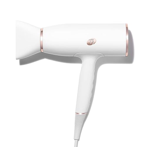 T3 AireLuxe Digital Ionic Professioneller Föhn, schnell trocknend, leicht und ergonomisch, Lautstärke steigernd, Frizz Glättung, mehrere Hitze- und Geschwindigkeitskombinationen