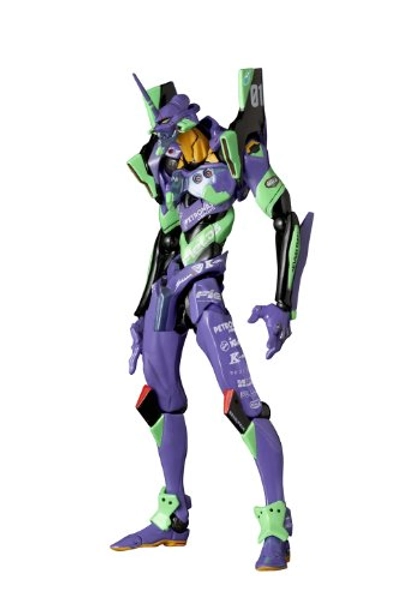 Evangelion Shin Gekijouban - EVA-01 - Revoltech - 100EX - Eva Racing 2012/ Evangelion RT EVA-01 Apple Shiden (Kaiyodo)