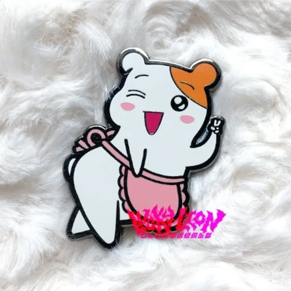 EBICHU Anime Hamster Hard Enamel Pin From Luckylionclub | Etsy
