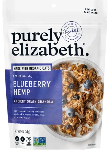 Blueberry Hemp Ancient Grain Granola | 12oz Bag