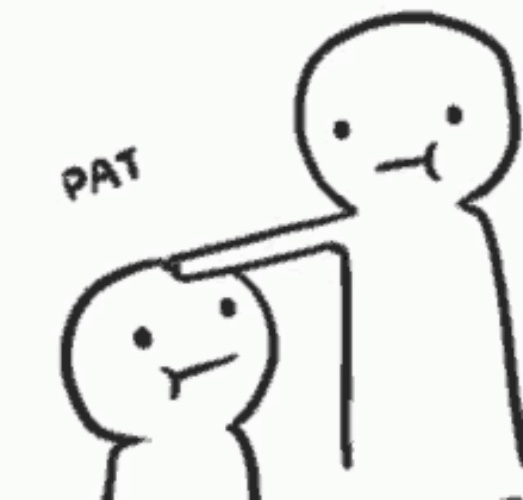 Virtual pat on the head