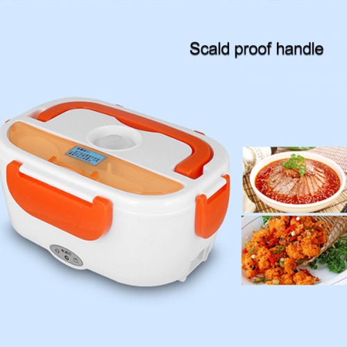 Portable Mobile Heated Lunch Box - Red