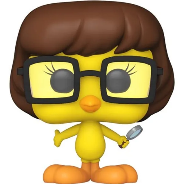 Warner Bros. 100th Anniversary Looney Tunes X Scooby-Doo Tweety Bird as Velma Dinkley Pop! Vinyl Figure