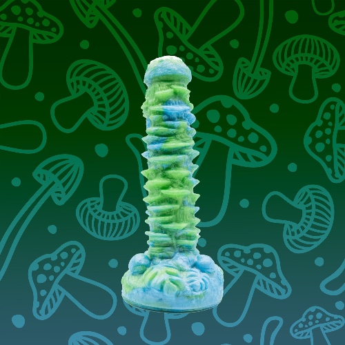 Muscaria the Mushroom Dildo - Add Suction Cup / Standard / Medium 00-50
