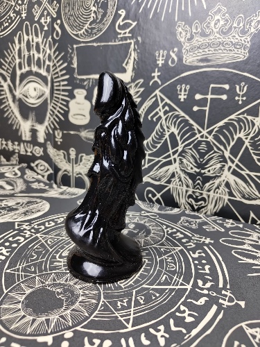 BDSM Fantasy Dragon Monster Dildo Small - Shiny black