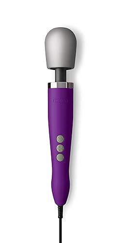 Doxy Premium Sex Toys Original Magic Wand Vibrators for Women ; Purple Magic Wand Massager for Women