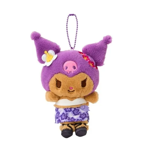 Plush keychain Kuromi Sanrio Tokonatsu Vacation