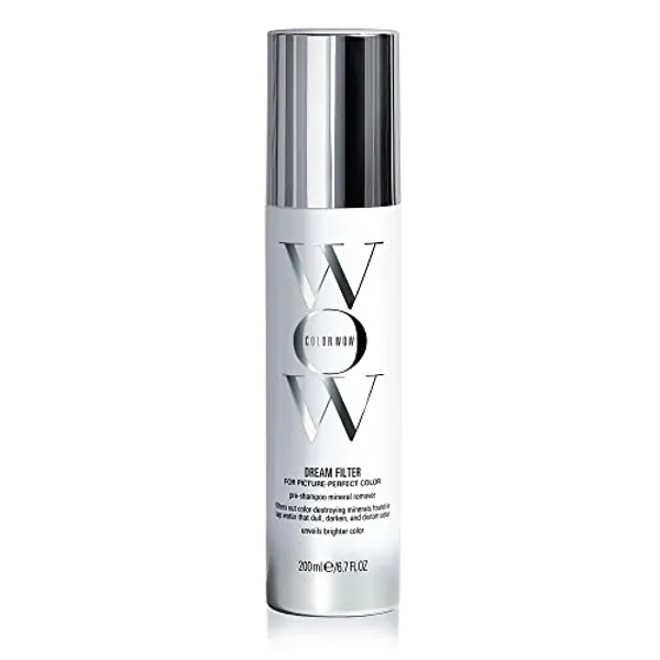 Color WOW Dream Filter Pre-Shampoo Mineral Remover; Gentle Non-Stripping Formula; Brightens Hair Color and Removes Build-Up; For All Hair Types
