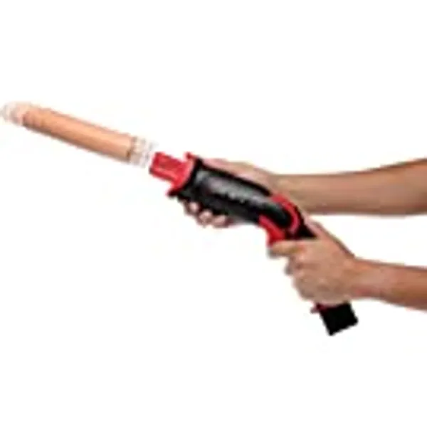 LoveBotz Thrust-Bot Handheld Multi-Speed Sex Machine, Red and Black (AF448)