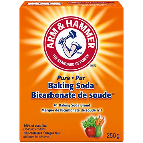 ARM & HAMMER Baking Soda, For Baking, Cleaning and Deodorizing, 250-g - Baking Soda - 250 g (Pack of 1)