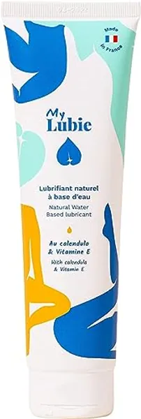 MY LUBIE - Gel Hydratant Naturel à Base d'Eau avec Calendula & Vitamine E | Lubrifiant Vegan - Confort Durable - Emballage Éco-Responsable - Fabriqué en France - 150 ml