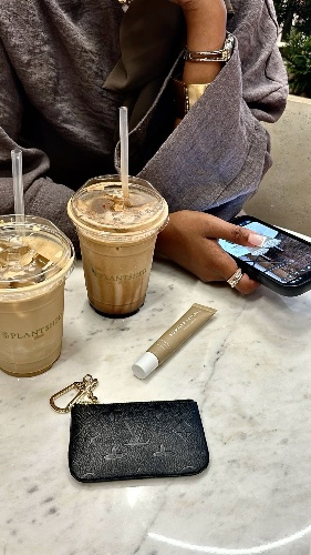 coffee and sweet treat