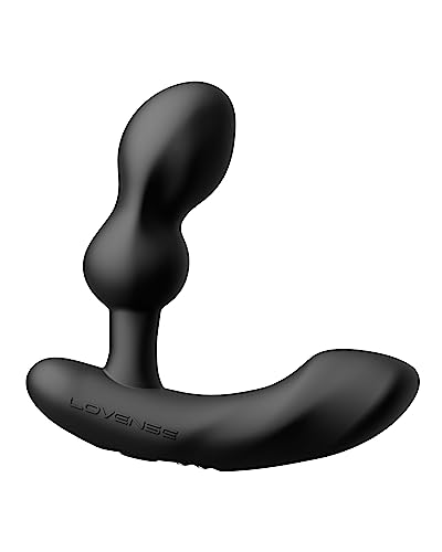 LOVENSE Edge 2 Male Prostate Massager Anal Vibrator, Bluetooth Prostate & Perineum Stimulator Anal Sex Toys for Men, Dual Motor App Control Butt Plug Adult Toys for Beginner Advanced Player