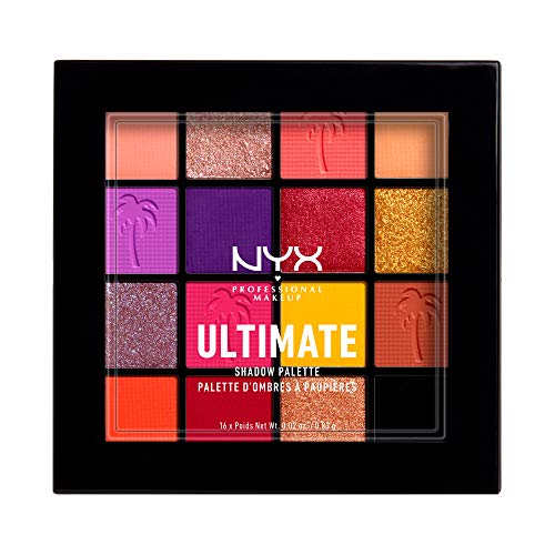 NYX PROFESSIONAL MAKEUP Ultimate Shadow Palette, Eyeshadow Palette - Festival Edition - Festival Edition