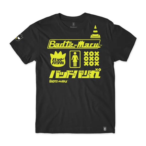 Badtz-maru x GIRL Tokyo Speed Racing Tee (Black) | BLACK / L