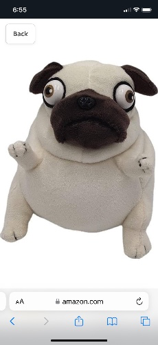 Pug plush