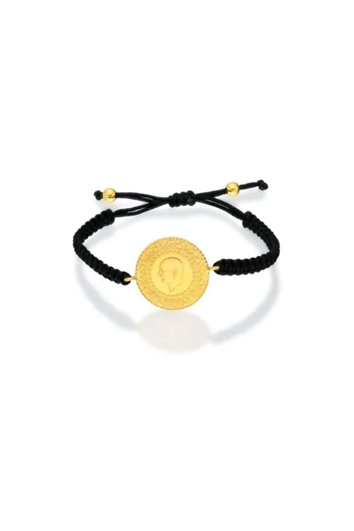 KORKMAZ KUYUMCULUK Çeyrek Altınlı Ipli Bileklik