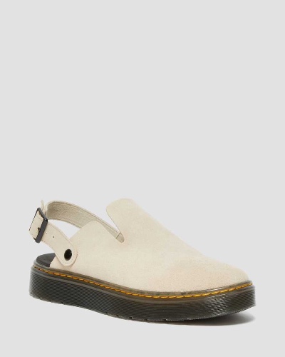 DR MARTENS Carlson Suede Casual Slingback Mules