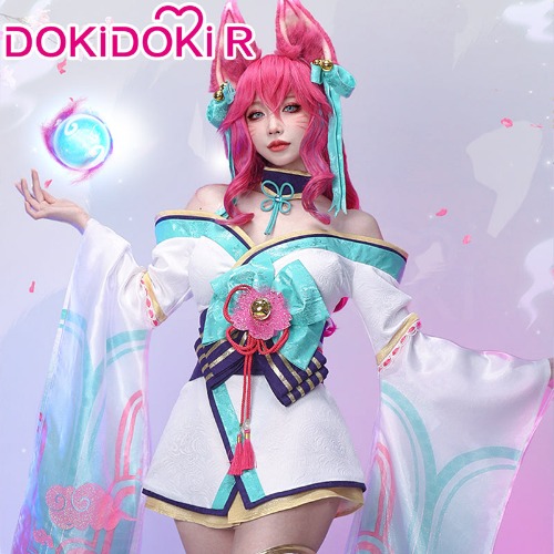 DokiDoki-R Game Cosplay the Nine-Tailed Fox Costume | Costume Only M-Order Processing Time Refer to Description Page