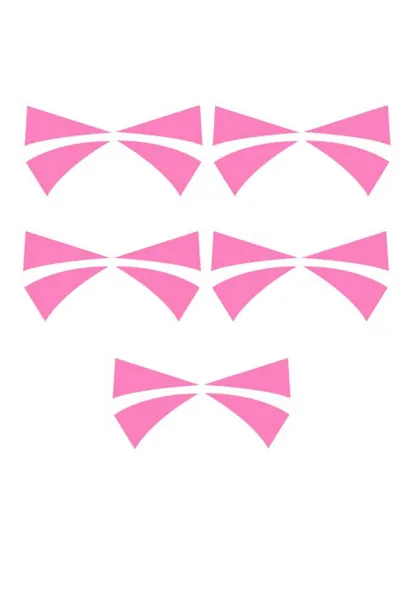 Overwatch D. VA Face Temporary Tattoo Sticker Set of 5 Cosplay Tattoo Sticker