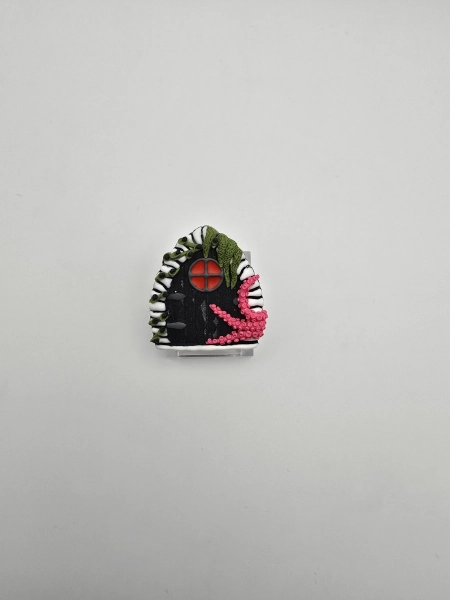 Dark Love Fairy Door Pin | Mellie Lia Crafts