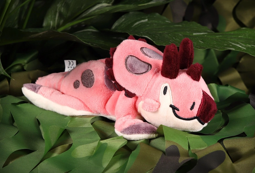 Triceratops - Pocketsaurus - Beanie Plush - Artist Made - Unique - Dinosaur