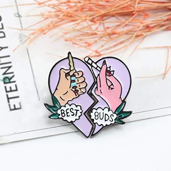 Best Buds Enamel Pin