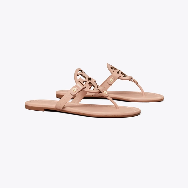 Miller Sandal in light sand, size 8
