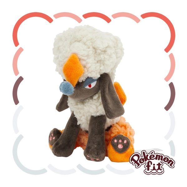 Meccha Japan: Plush Pokémon Fit (Sitting Cuties) Furfrou Diamond Trim
