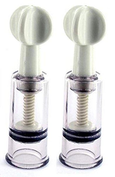 The Bondage Locker Breast Nipple And Clitoris Pump Clamps 1.8 cms 2-Piece Set