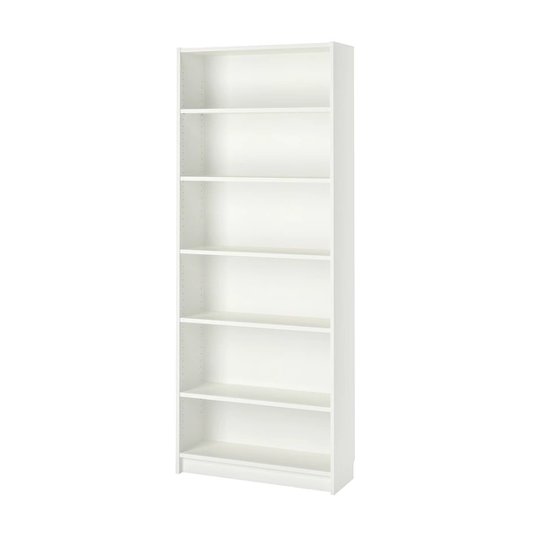 BILLY Bookcase - white 31 1/2x11x79 1/2 "