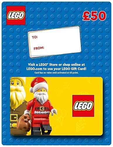 LEGO Gift Card - UK Redemption - Delivered by Post - 50 - Christmas